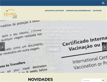 Tablet Screenshot of bloglevitatur.com.br